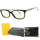 New Fendi Ff 0173 Tty Black Multicolor Rectangle Women Optical Frame Eyeglasses. Price: $107.99.