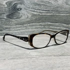 Judith Leiber JL1655 Eyeglass Frames Women 52-15-135 Brown Tortoise Rectangular Pre-owned. Price: $30.95.
