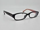 Coach Emily HC6001 5053 Black On Pink Eyeglasses Frame W/ Flexhinge 48-15-135 Pre-owned. Price: $35.99.