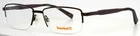 Timberland TB1301 049 Matte Dark Brown Mens Rectangle Eyeglasses 54-17-140 B:34 New. Price: $64.99.