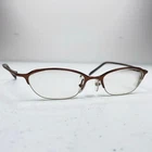 Gucci Eyeglasses Frames Gg 2707/Y ZM2 Brown Bronze Half 46-17 130 Italy Designer Pre-owned. Price: $39.00.