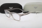 New Armani Exchange Ax 3115 8344 Clear Brown Authentic Eyeglasses 55-18. Price: $109.00.