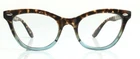Cat Gradient Tortoise Blue Pink Frame Clear Lens Women Eyeglasses New. Price: $12.90.