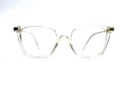 Calvin Klein Clear Oversize Square Glasses CK19530 971 145 Pre-owned. Price: $84.00.