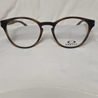 Oakley Round Eyeglasses Brown Tortoise Off OY8017-0248 48-17 Pre-owned. Price: $80.00.