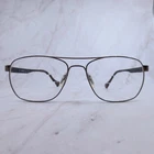 Autoflex By Flexon 210 Brown Aviator Eyeglass Frames 59-17-150 Mens Pre-owned. Price: $67.49.