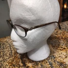 Jill Stuart Eyeglasses Js 317-2 Womens 53-16-130 Brown Tortoiseshell Blue Frames Pre-owned. Price: $40.00.