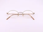 Calvin Klein Eyeglasses, Frames Only, 343 525 Gold, 47-20-140, Metal, Japan Pre-owned. Price: $49.99.