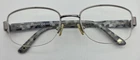 Liz Claiborne L359 0JDK Women's Eyeglasses Frames Only 51-18-130 Blue Half Rim Pre-owned. Price: $7.49.