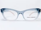New Dolce & Gabbana DG3253 3059 Womens Blue Gradient Eyeglasses Frames 51/17 140. Price: $196.99.