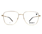Dkny Eyeglasses Frames DK1031 717 Gold Square Full Wire Rim 54-16-135 New. Price: $68.53.