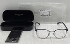 Coach Asian Fit Men's Eyeglasses Shiny Silver/blue (0HC5157) New. Price: $81.99.