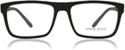 Giorgio Armani Sunglasses Black Rubber Frame, Demo Lenses, 54MM New. Price: $137.59.