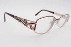 Nice Vintage Cazal 1208 Eyeglasses Frames 004 Burgundy 52 15-135 Silver E455 Pre-owned. Price: $95.11.