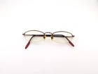 Nautica Eyeglasses, Frames Only, N7080 001, 47-20-140, Metal, Copper, Half-rim Pre-owned. Price: $34.99.