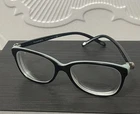 Authentic Tiffany & Co. Tf 2097 8055 Black Blue 49MM Glasses Frames Rx-able Pre-owned. Price: $97.50.