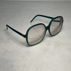 Vtg Liz Claiborne Lc 19 Sunglasses Eyeglasses Tea 140 Blue Green Pre-owned. Price: $149.00.
