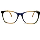 Diane Von Furstenberg DVF5103 Blue Brown Gradient Square Eyeglasses Frames 53-16 Pre-owned. Price: $35.59.