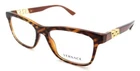 Versace Eyeglasses Frames 3319 5354 53-17-145 Havana Monogram Print Italy New. Price: $121.00.