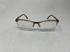 Leon Max Eyewear 4044 033 52-15-135 Brown Half Rimless Eyeglasses JV90 New. Price: $55.25.