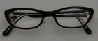 Ogi Heritage 7133 106 Black / Crystal Glasses Cat Eye Frame 50-17-140M Clamshell Pre-owned. Price: $12.99.