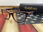 Bebe Optical BB5198 800 Plum Eyeglasses 51MM Option To Add Rx New. Price: $61.00.