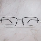 Fossil Mens Rectangular Semi Rimless Eyeglasses 7092/G 003 54-18-140 New. Price: $49.99.