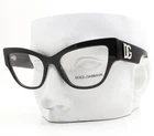 Dolce Gabbana Eyeglasses DG3378 501 Polished Black Silver 53MM With Case New. Price: $158.50.