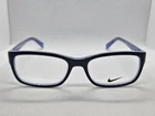 Nike 5513 220 Navy Dark Blue Eyeglasses Frames 49-16 135 Designer Kids Youth New. Price: $37.99.