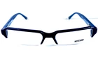 New Love Moschino 016 03 51MM Blue Semi-rimless Eyeglasses Frame. Price: $59.99.