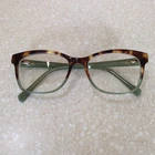 Lucky Brand D218 Tortoiseshell Green Eyeglasses Frames Full Rim 53-17-140 Pre-owned. Price: $21.99.