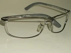Ray Ban RB3212 61 18 Shiny Chrome Flex Hinges Wrap Sunglasses/eyeglass Frame Pre-owned. Price: $187.49.