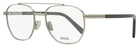 Zegna Geometric Pilot Eyeglasses EZ5285 012 Ruthenium 53MM New. Price: $139.00.