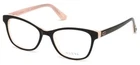 Guess GU2663 001 Black/ Pink Plastic Optical Eyeglasses Frame 51-17-135 New. Price: $79.60.
