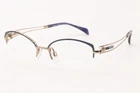 New Charmant Line Art XL2172 Navy Gold Authentic Designer Eyeglasses 50-17. Price: $101.50.