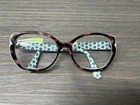 Women Kate Spade Glasses Frame Augusta/g/s 2NLLA Havana On Turquoise 54 Mm Euc Pre-owned. Price: $23.40.