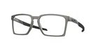 New Oakley OX8055 0256 Exchange Grey 56-17-136 Rectangle Eyeglass Frame Men. Price: $129.99.