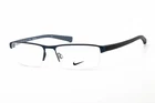 New Nike 8097 400 Satin Blue-midnight Navy Authentic Eyeglasses 55-17-140. Price: $67.20.