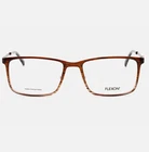 Flexon Eyeglasses EP8009 215 56MM Brown Titanium Arms Mens Ophthalmic Frame New. Price: $54.99.
