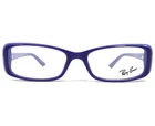 Ray-ban Eyeglasses Frames RB5243 5148 Purple Rectangular Full Rim 50-16-135 New. Price: $81.59.