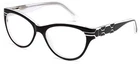 Dalix Womans Summertime Shine Glasses Frames Rxable 52-16-135 Black White New. Price: $19.99.
