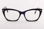 Tom Ford 001 Shiny Black Gold TF5709 54-17-140 New. Price: $230.00.