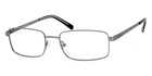 Adensco Bruce Eyeglasses Men 01J1 Dark Ruthenium Rectangle 55 New 100% Authentic. Price: $99.73.