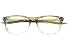Nike Eyeglasses Frames 7125 300 54-15-145 Olive Green Clear Fade No Lenses New. Price: $27.00.