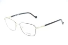 New Liu Jo 709 Gold Black Authentic Eyeglasses Frames Rx 52-17. Price: $40.16.