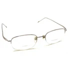 Hart Schaffner & Marx T-104 Half Rim Silver Eyeglasses Frames 52-19 145 Pre-owned. Price: $59.99.