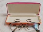 Kate Spade Eyeglasses Frames Laurianne WR7 Black Brown Gold 52-16-140 W/case Pre-owned. Price: $16.00.