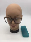 Lensmart TR87063 C3 Eyeglasses Optical Frame 54-17-140 Vinous/gold Pre-owned. Price: $12.99.