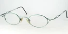 Lb-line 6414 03 Green /silver Eyeglasses Metal Frame 42-21-135MM New. Price: $36.00.