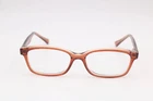 Q GTN770 Brown Rectangle Eyeglasses Frames 50-16-140 New. Price: $49.95.